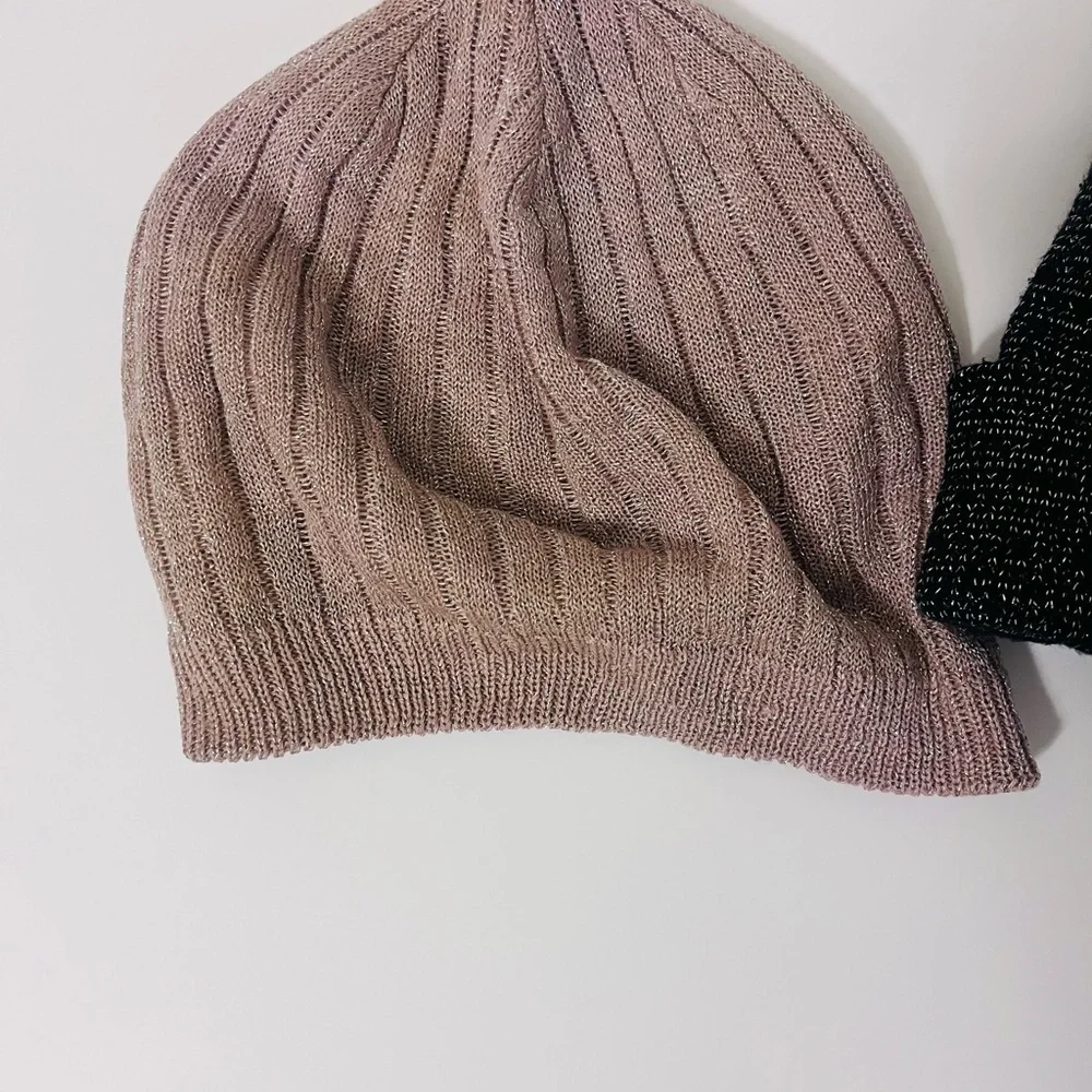 Tan and Black Kids Hat